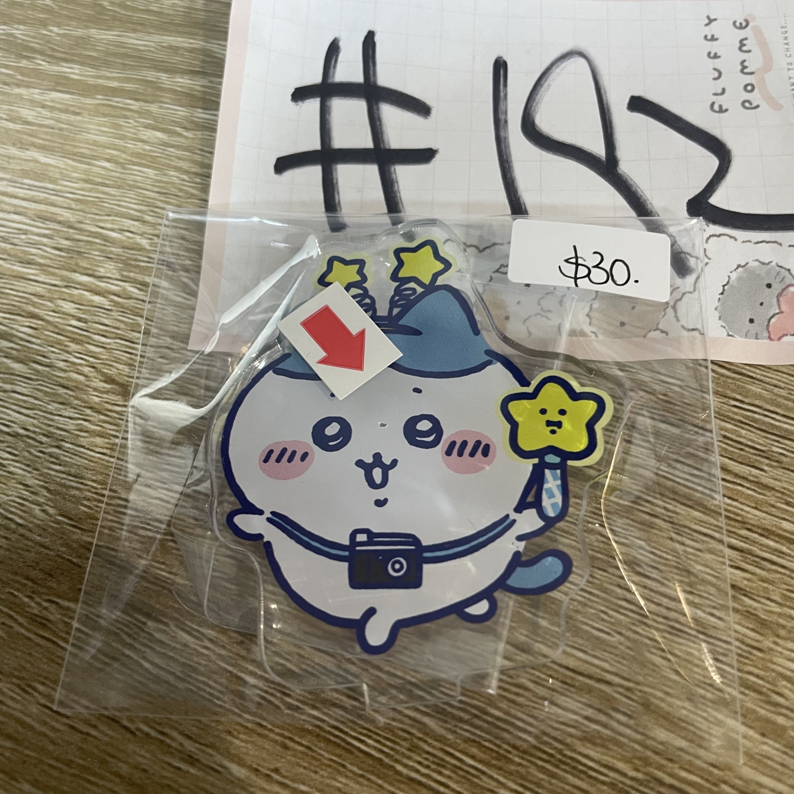 CHIIKAWA 八字貓 立牌 瑕#192