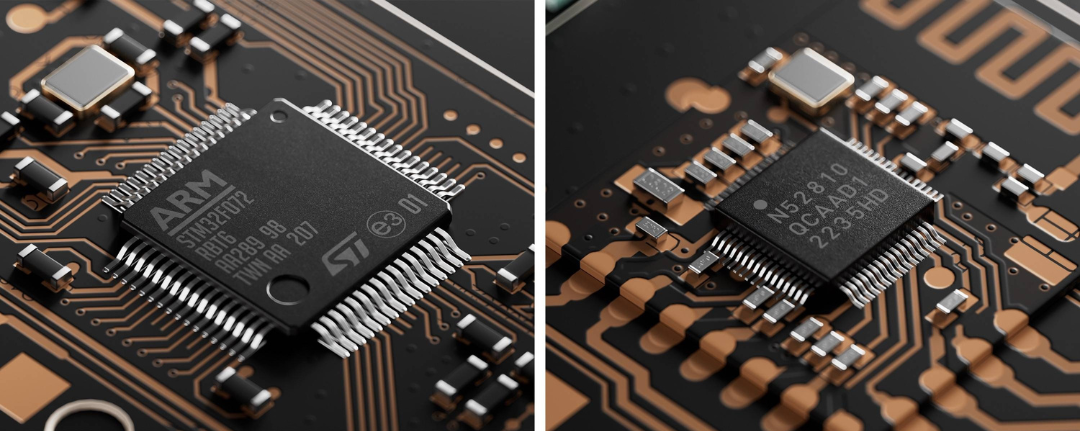 電路的成功在於。 1000Hz 的輪詢率可能很引人注目，但實際延遲取決於 MCU 的矩陣掃描速率、處理和去抖時間、無線快取大小等因素。永不滿足於半途而廢，我們支援 Nordic 的最先進技術NRF52810 SoC 具有STM32F072 MCU 的高效能，並使用精心設計的測試程序來確保最小化總行程延遲。