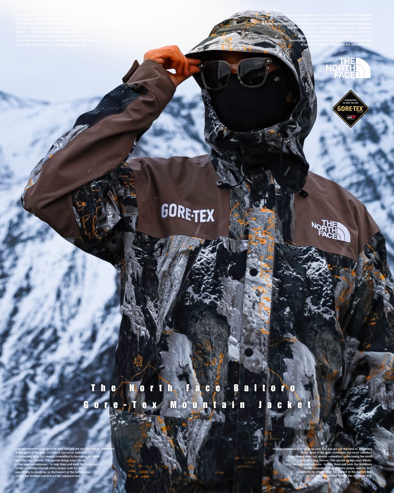 『限量北臉崑崙冰川限定Gore-Tex 根本不是同個維度的帥 🔥』The North Face Baltoro Gore-Tex Mountain Jacket