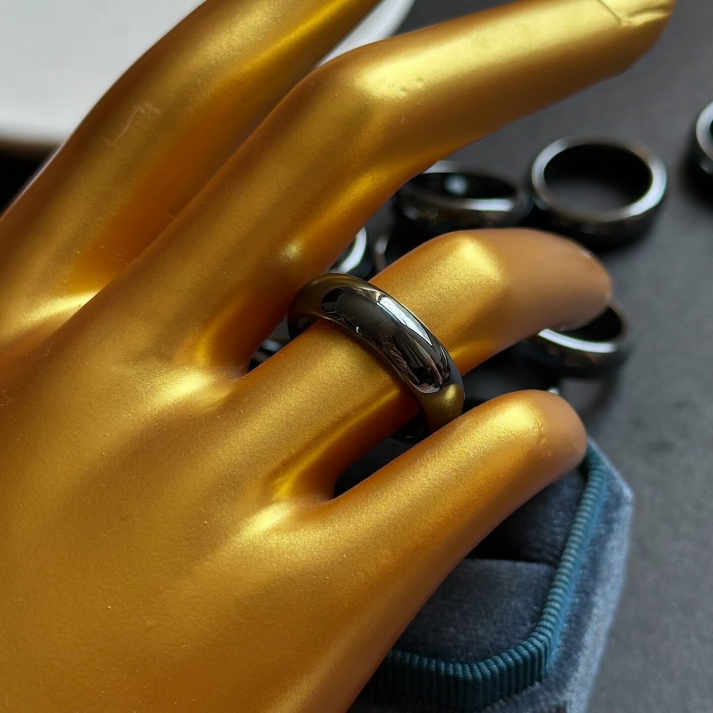 [原石] 赤鐵礦 戒指