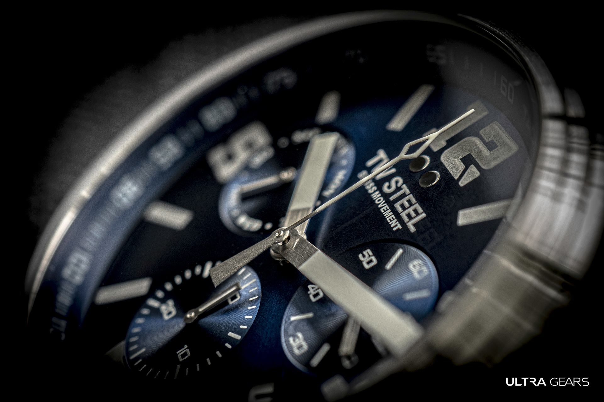 TW Steel SWISS CANTEEN 全鋼藍面計時碼錶 TW1113