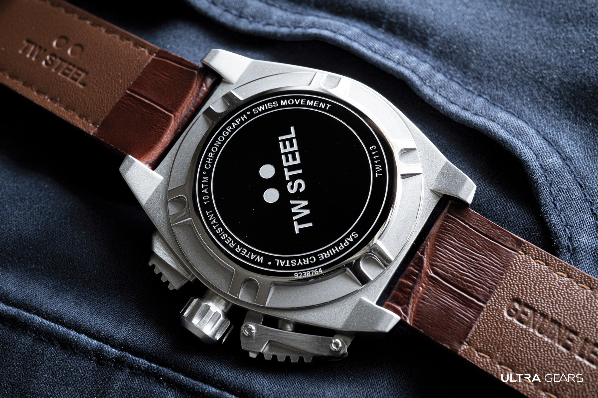 TW Steel SWISS CANTEEN 全鋼藍面計時碼錶 TW1113