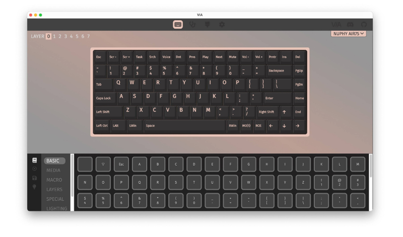 Nuphy Air75v2 矮軸無線機械式鍵盤 - Black 黑色 (Blue 青軸)