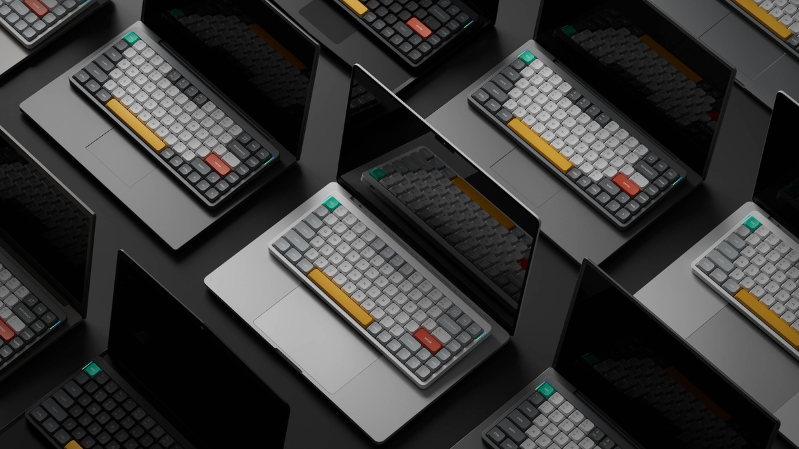 Nuphy Air75v2 矮軸無線機械式鍵盤 - Black 黑色 (Blue 青軸)