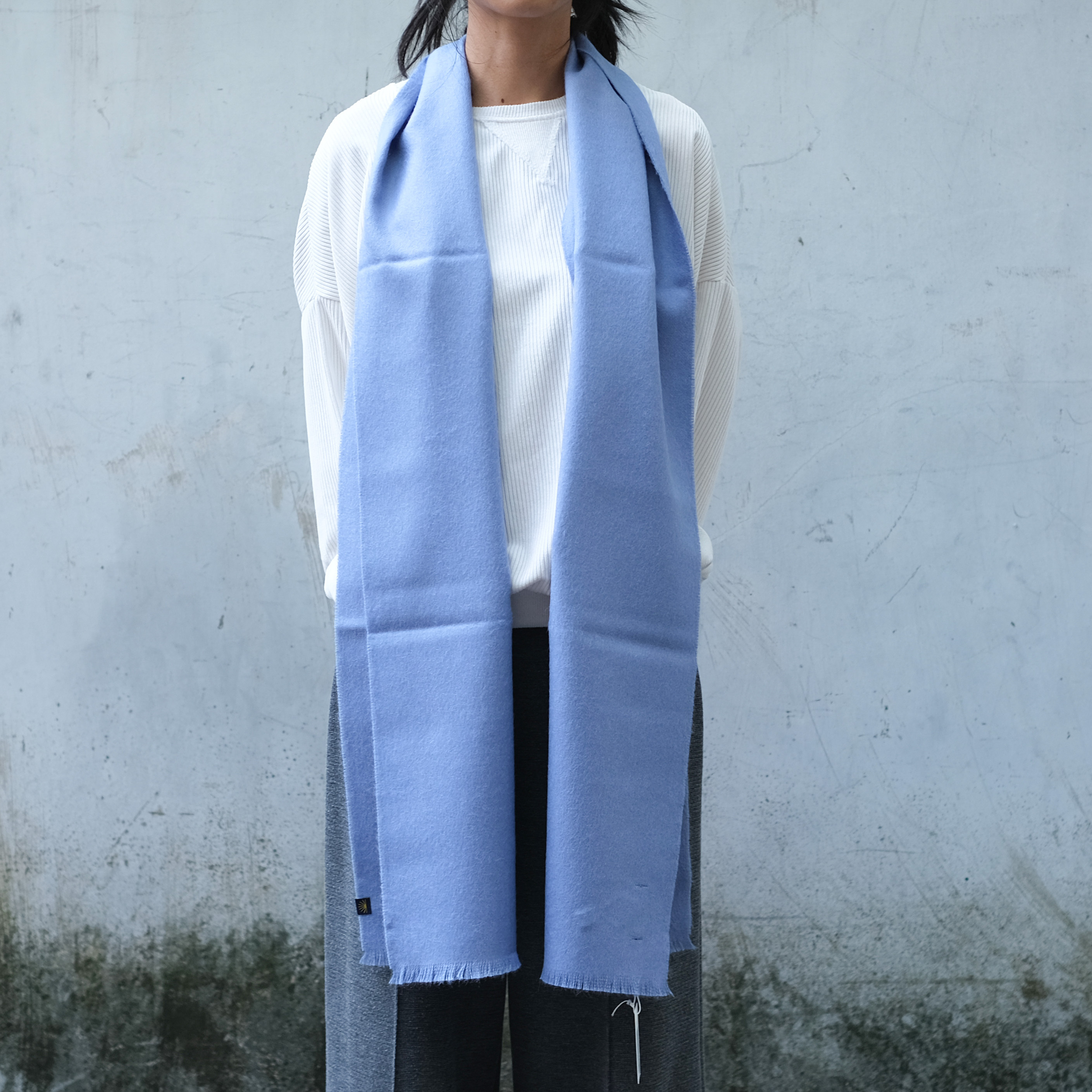 安地斯羊駝圍巾｜薰衣草紫｜秘魯