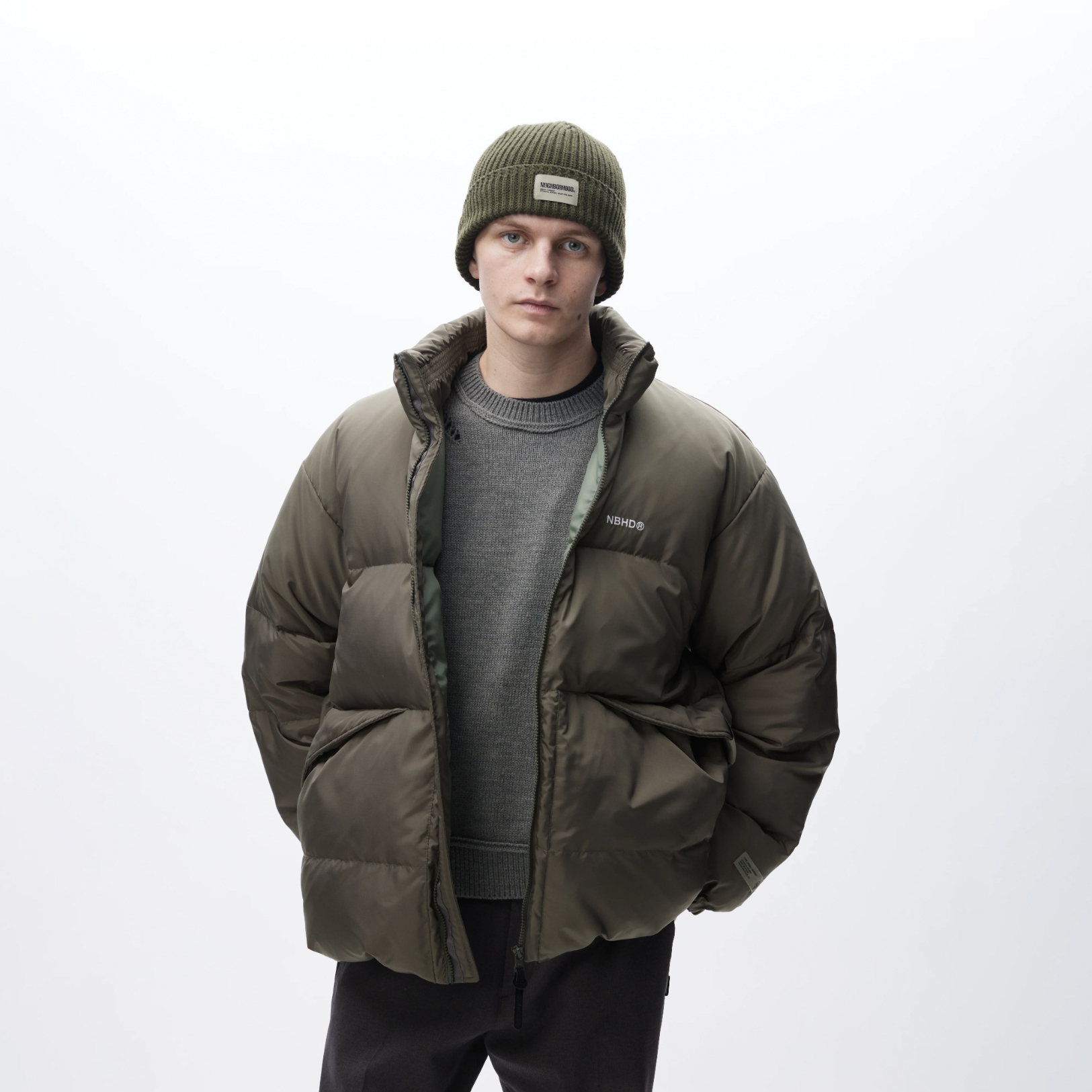 -(B6b)-NEIGHBORHOOD CLASSIC DOWN JACKET NBHD 防水 抗撕裂外套-242TSNH-JKM05