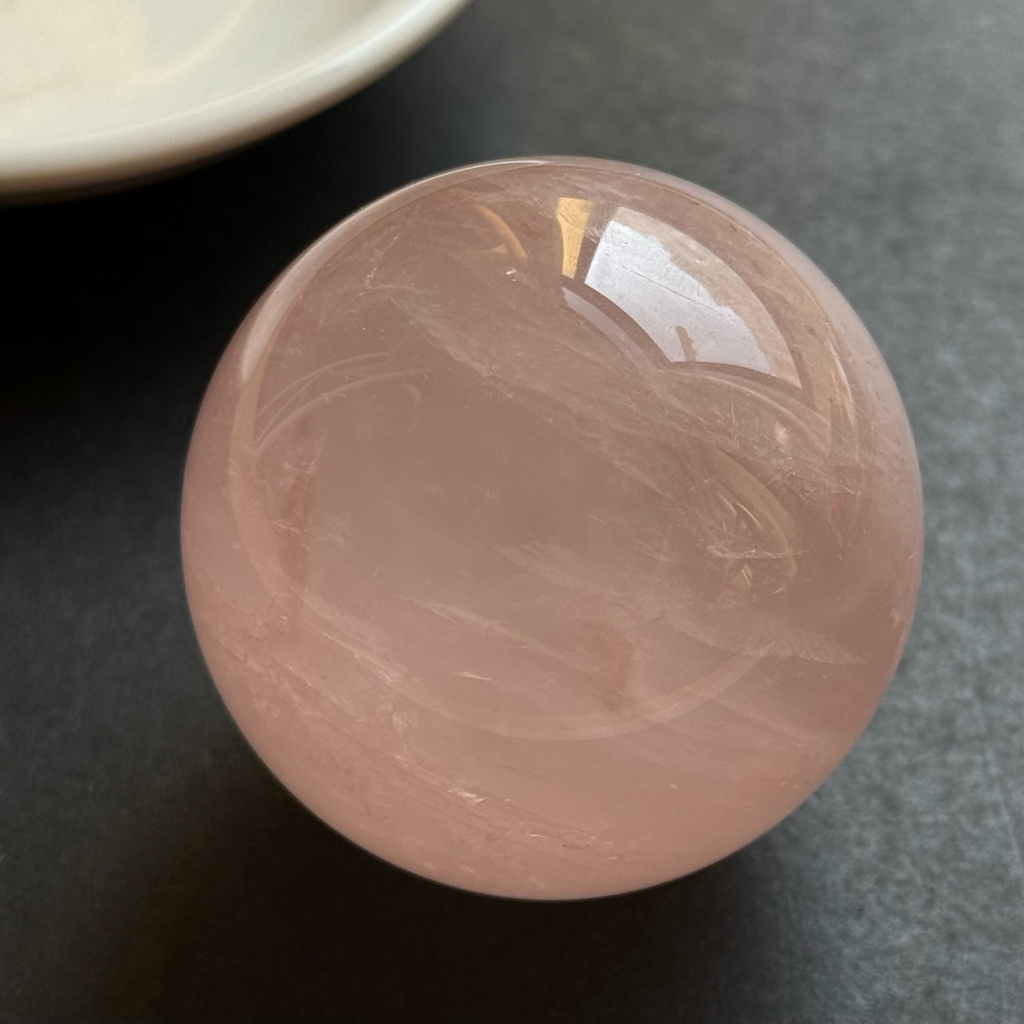 [原石] 粉晶球 約 45mm