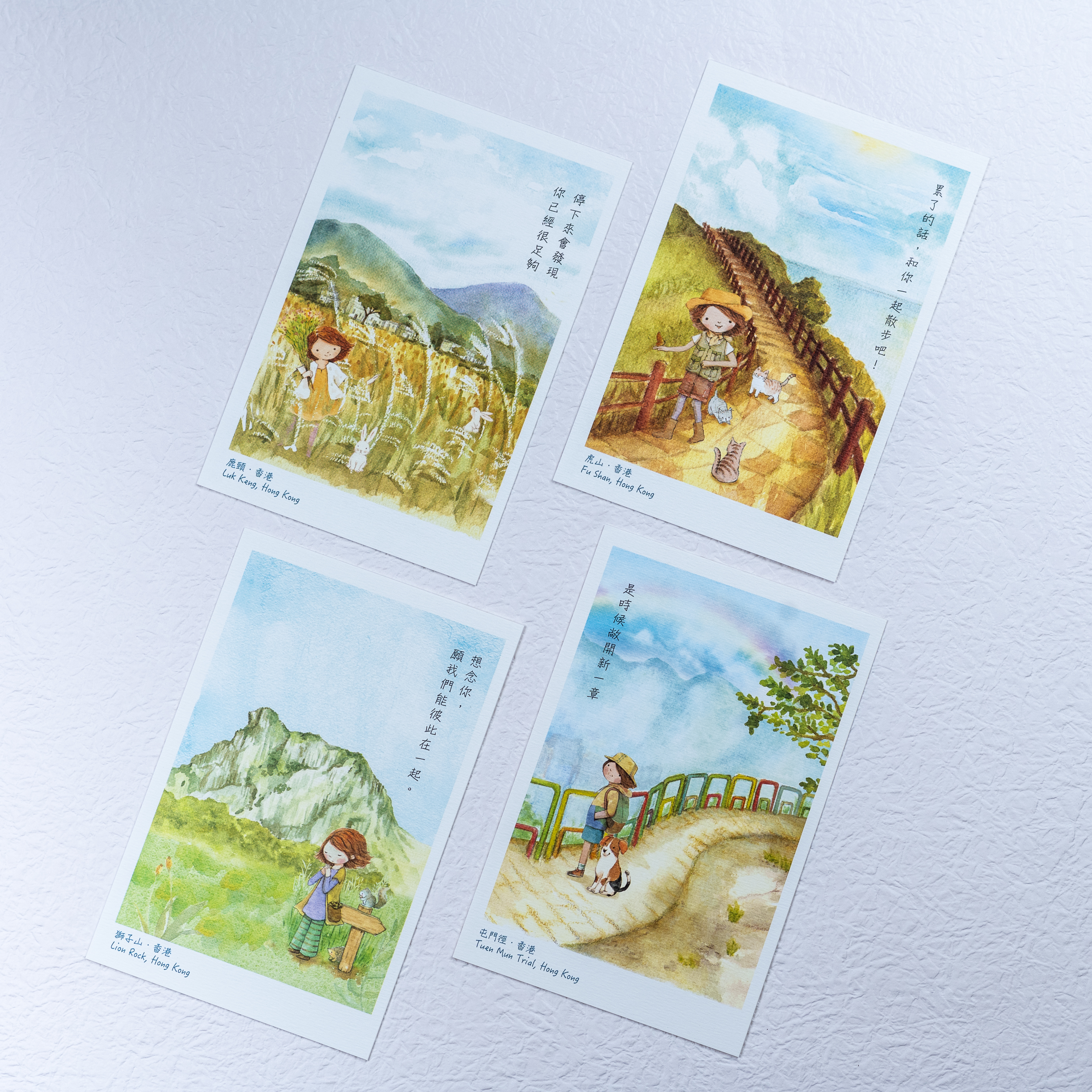 小喬紙品卡類｜ 「山徑」 明信片 Postcard