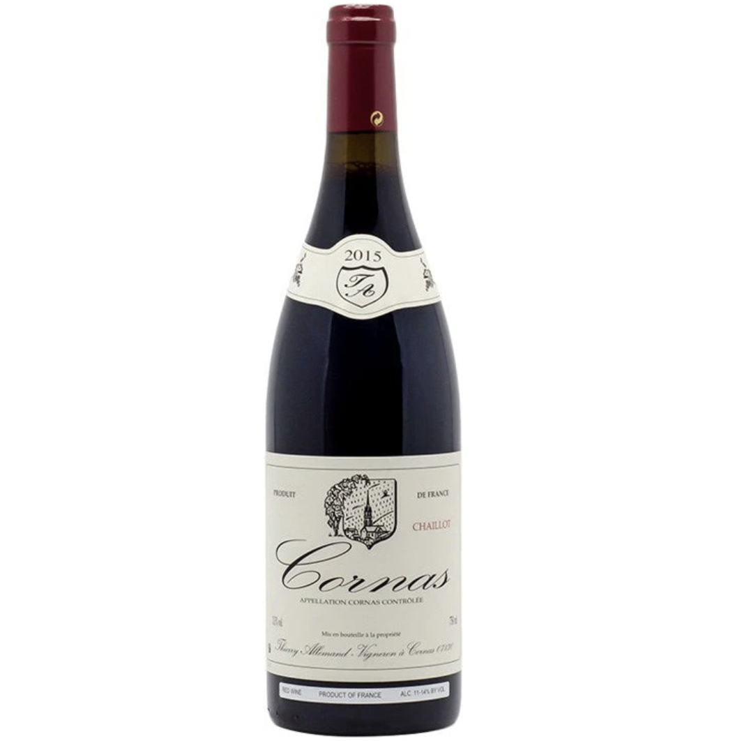 Thierry Allemand Cornas Chaillots 2015 (V96)