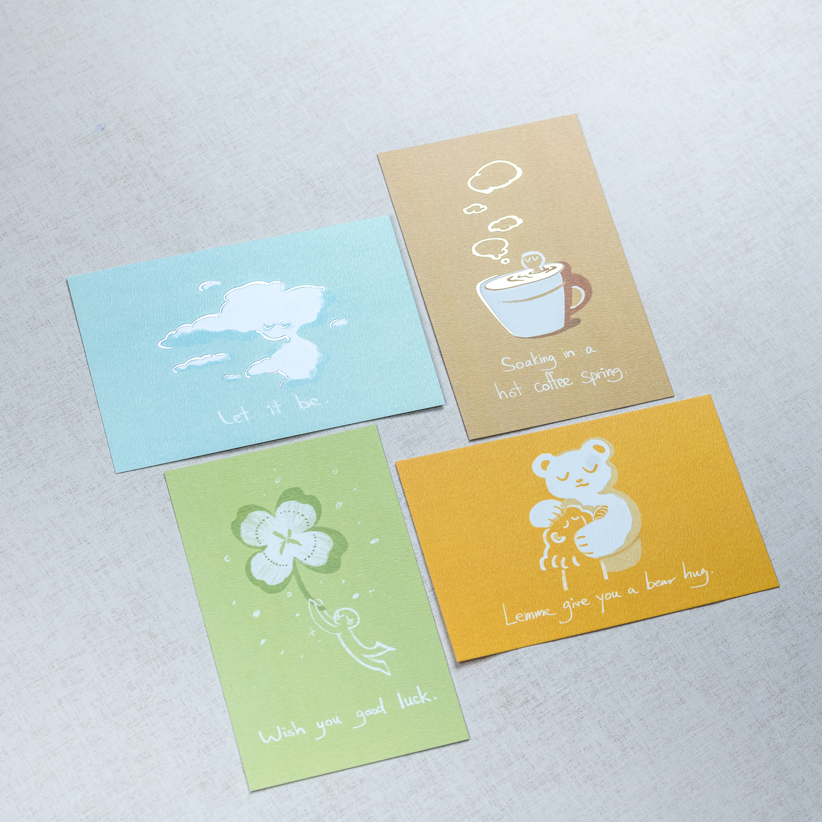 Wood Morning「慢下來」明信片 Postcard
