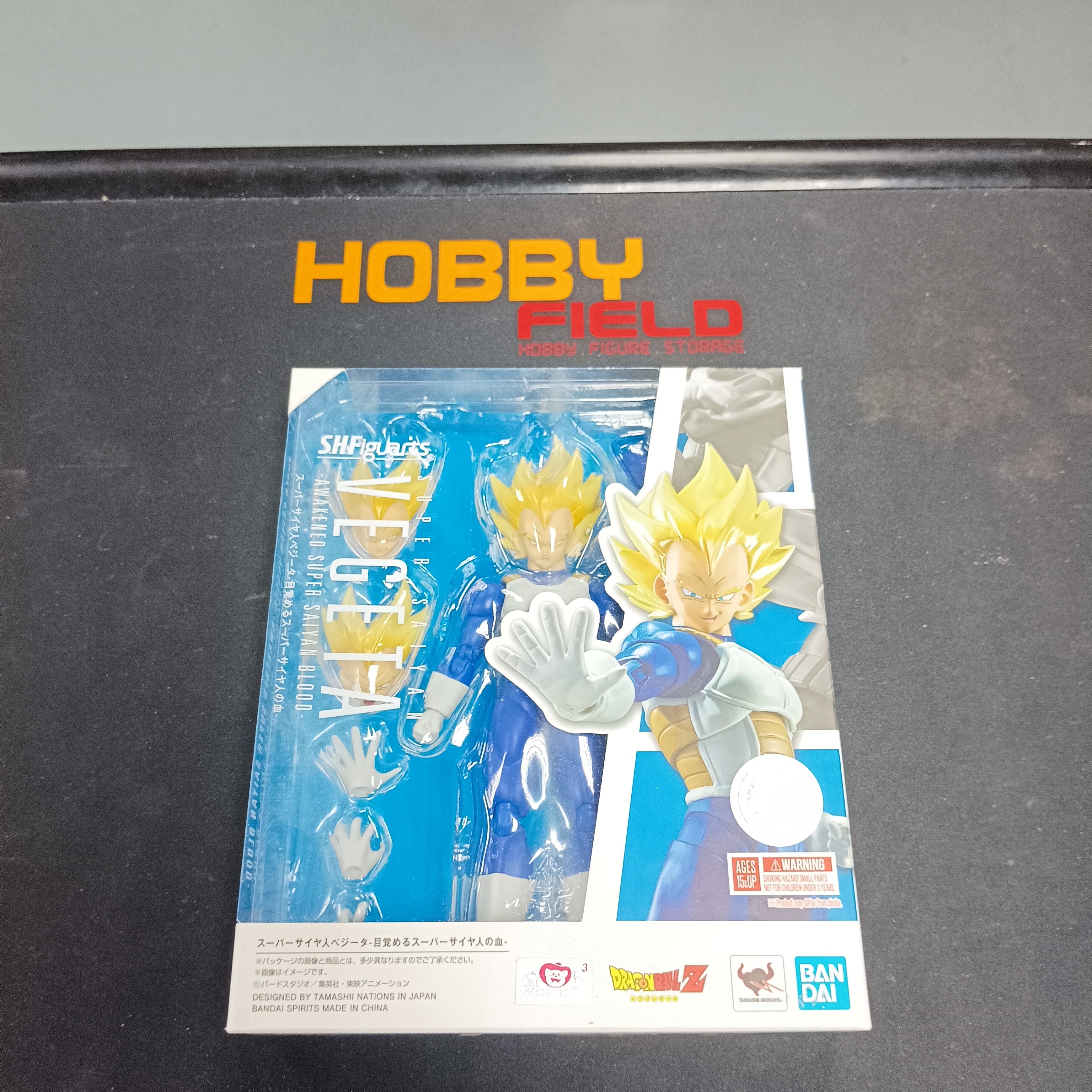 龍珠系列-SHF Super Saiyan Vegeta Awakened Super Saiyan Blood 超級比達