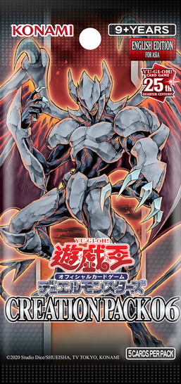 現貨 遊戲王 亞洲英文版 Creation Pack 06 CR06