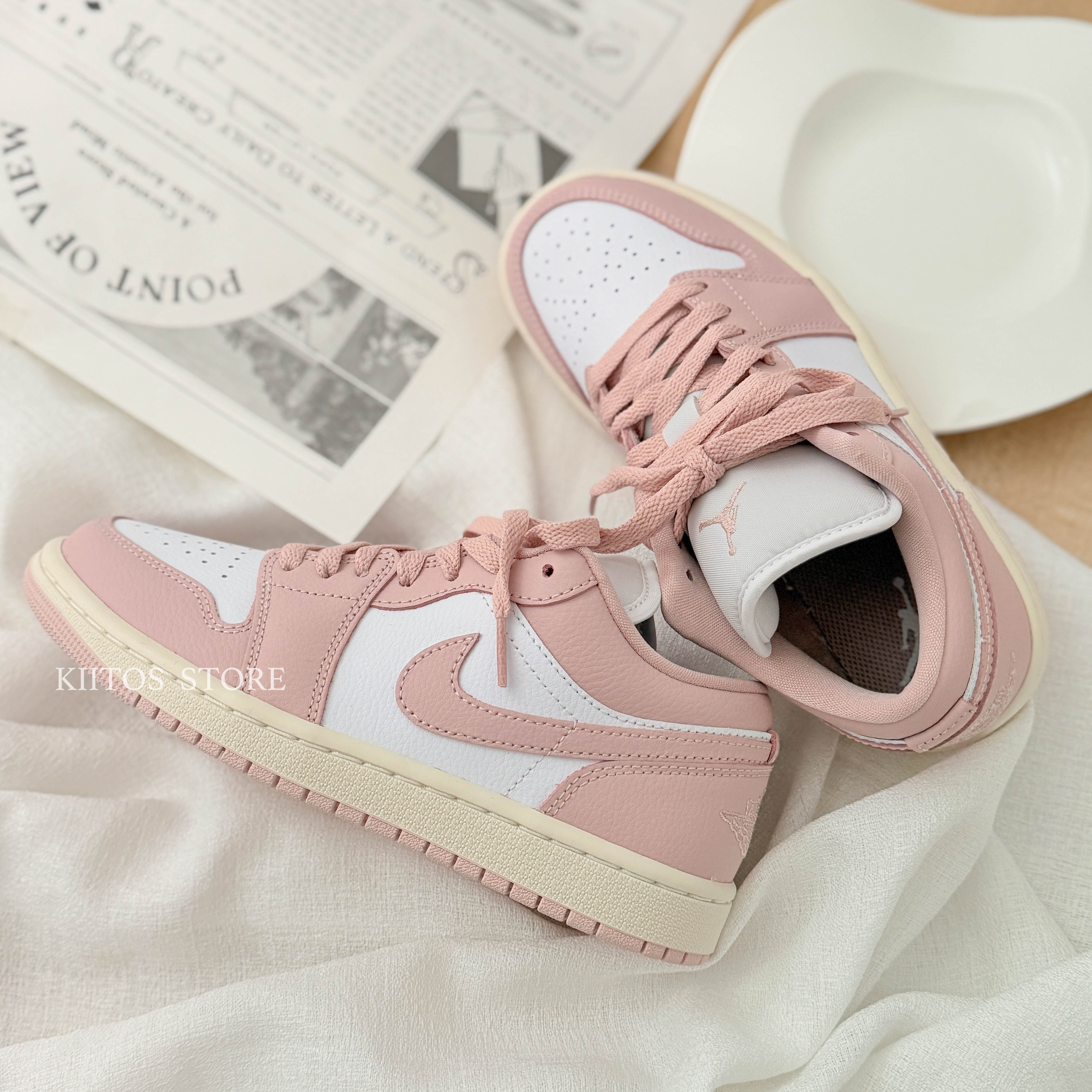 NIKE W Air Jordan 1 Low 草莓奶昔DC0774-162