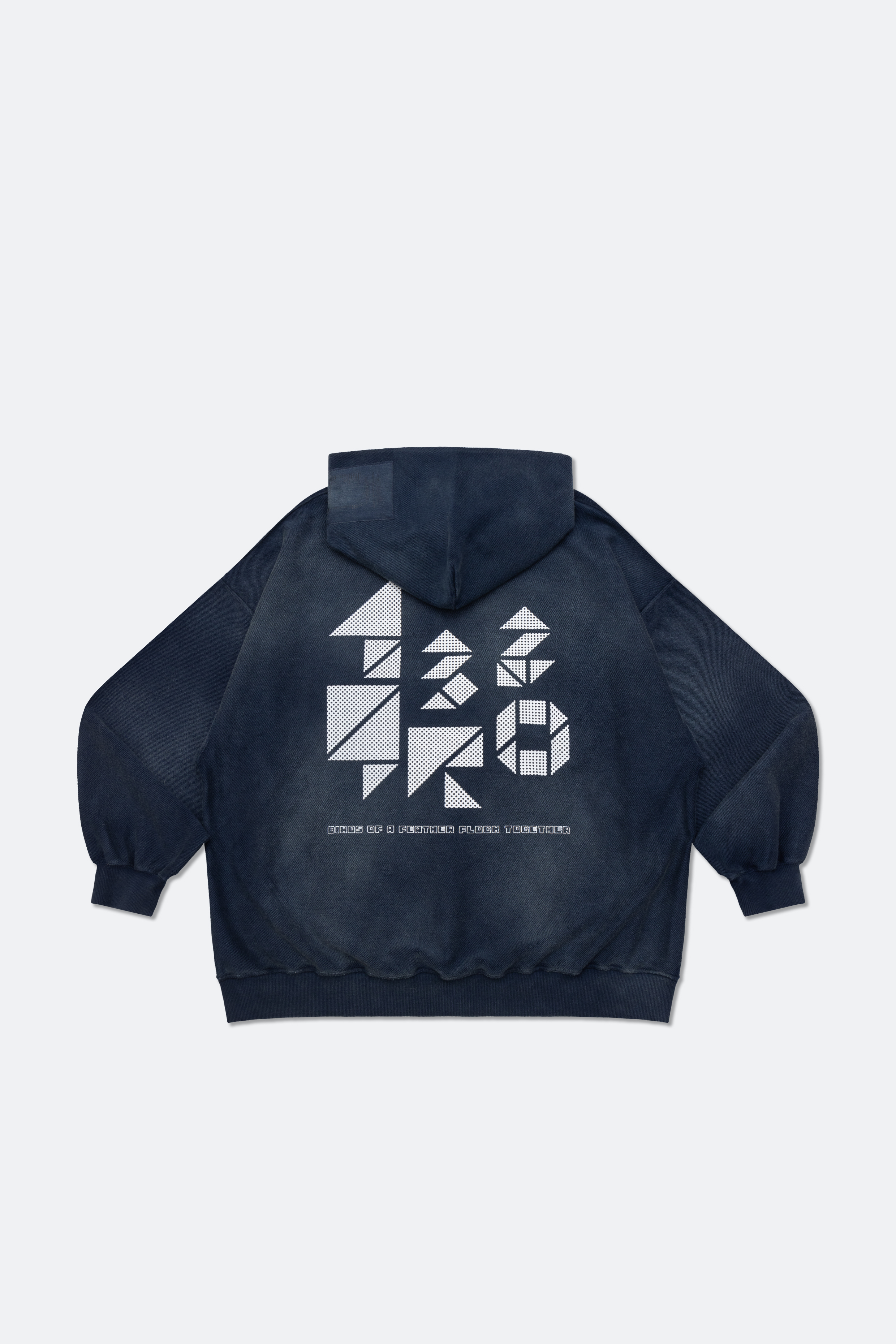 432HZ + GROCERY SPECIAL COLLABORATION 2025 / SW-432 “ODÝSSEIA” PULLOVER HOODIE GR432HO01 DSB