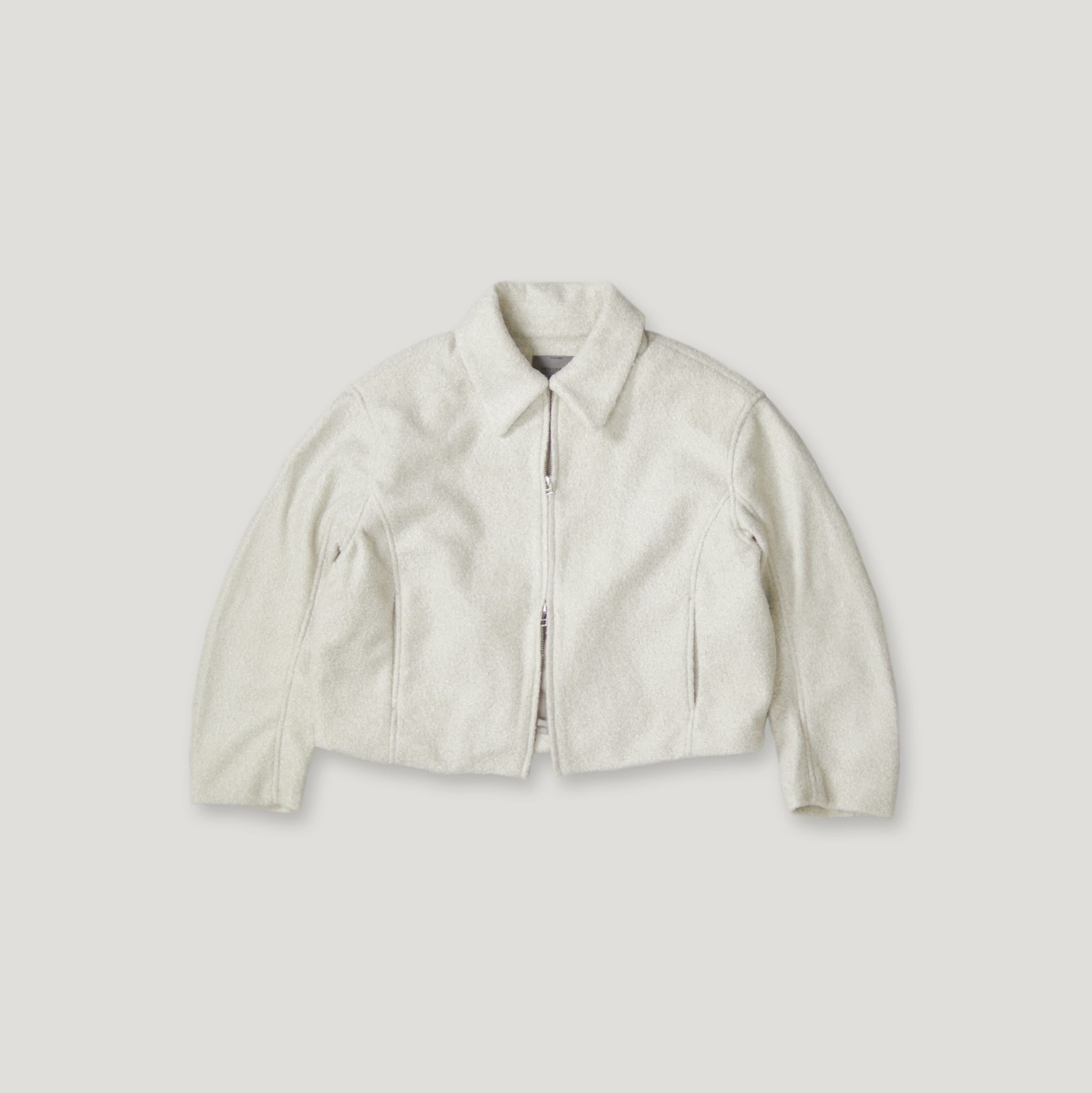 J.P.L. Kuru Kuru 抓毛絨繭型短夾克