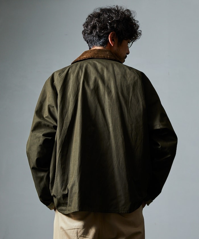 2024AW 日本限定Barbour 別注BORROWDALE 軍風古著外套燈心絨領現貨