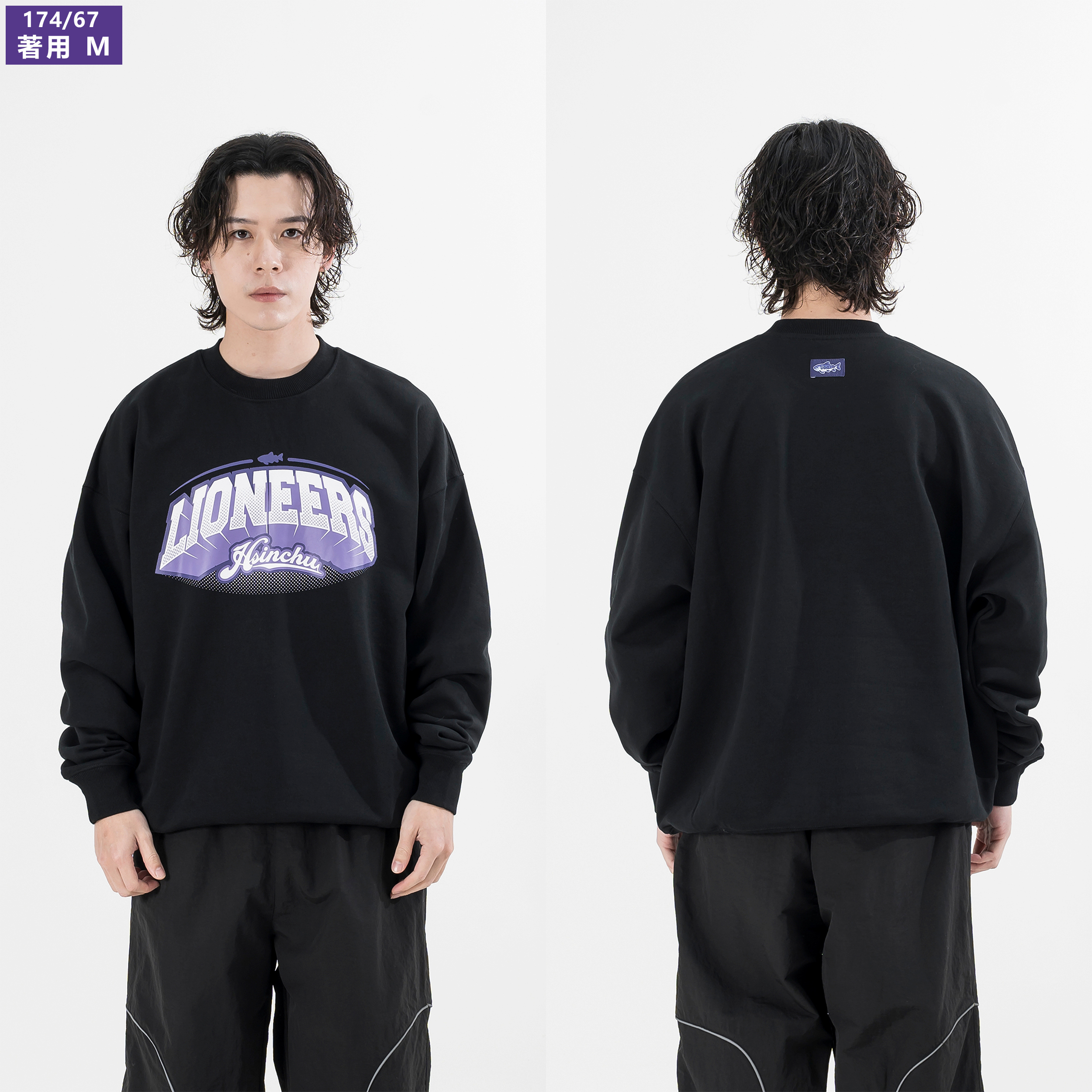 AGILITY x LN / Collaboration Sweatshirt 新竹攻城獅 大學Tee [LN-AG5]