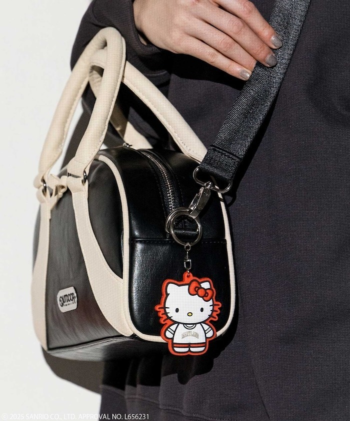 2025SS HELLO KITTY × FREAK'S STORE SANRIO 聯名 限定 橡膠 鑰匙圈 凱蒂貓 棒球風