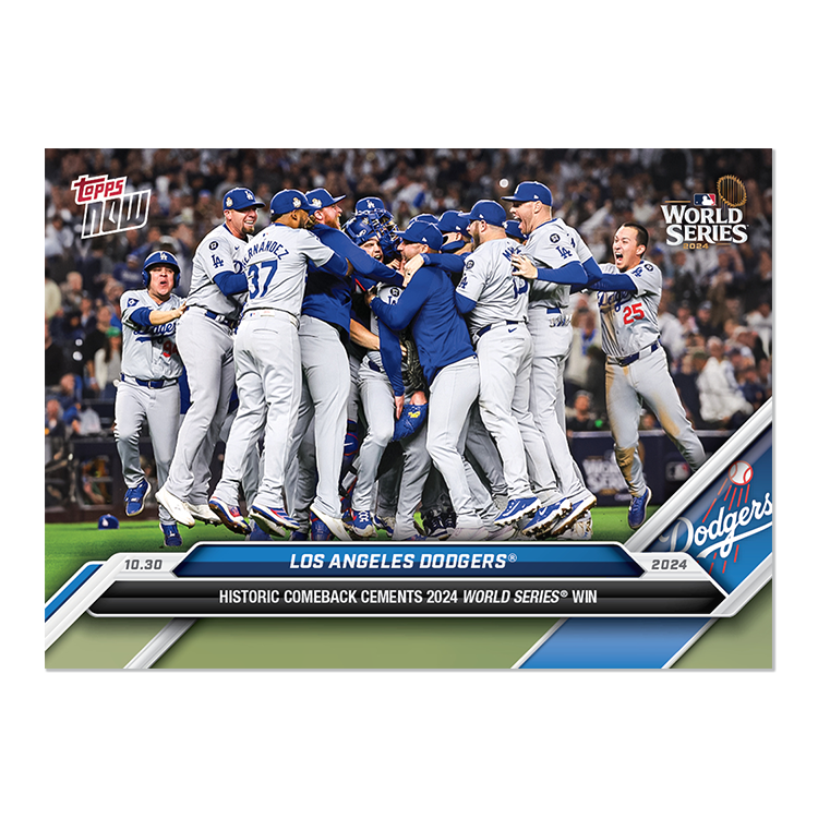 洛杉磯道奇隊 2024 Topps NOW 球員卡 Card 885