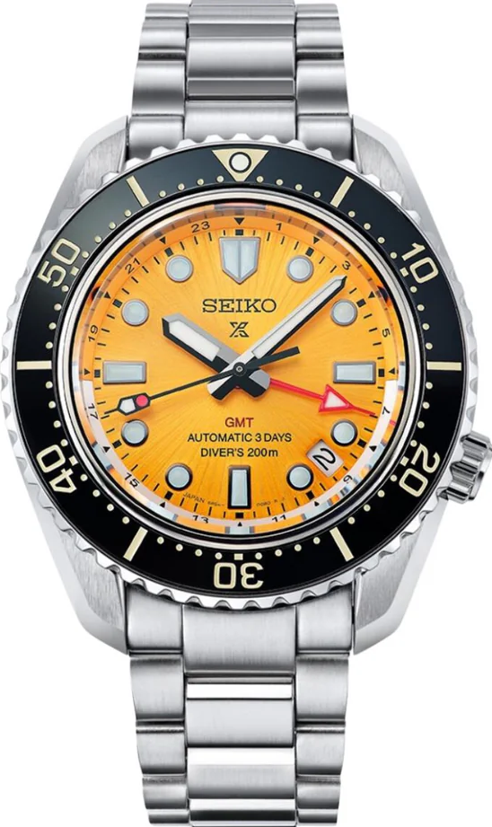 萬年鐘錶 - SEIKO PROSPEX  亞洲限量版暹羅之夜三日鍊GMT機械潛水男錶  SPB487J1 / 6R54-00L0Y 錶徑42MM