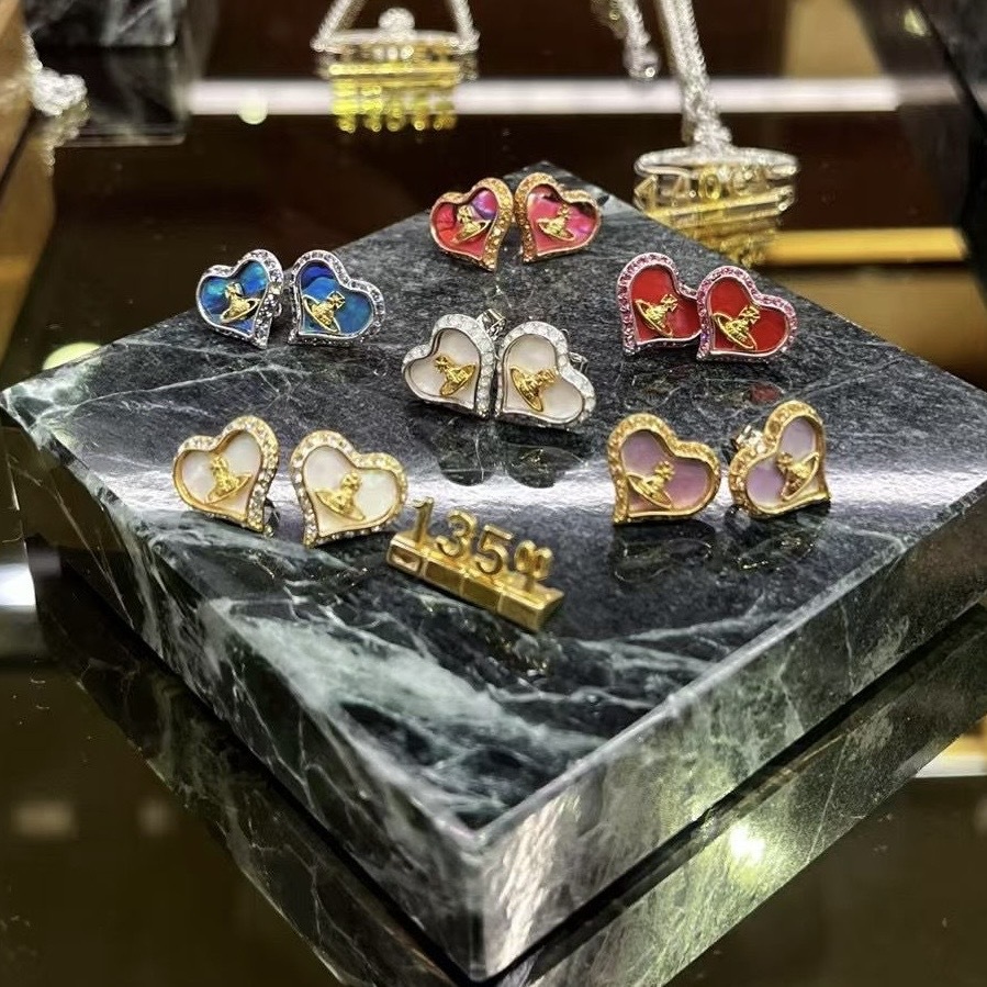 Vivienne Westwood Heart Earrings