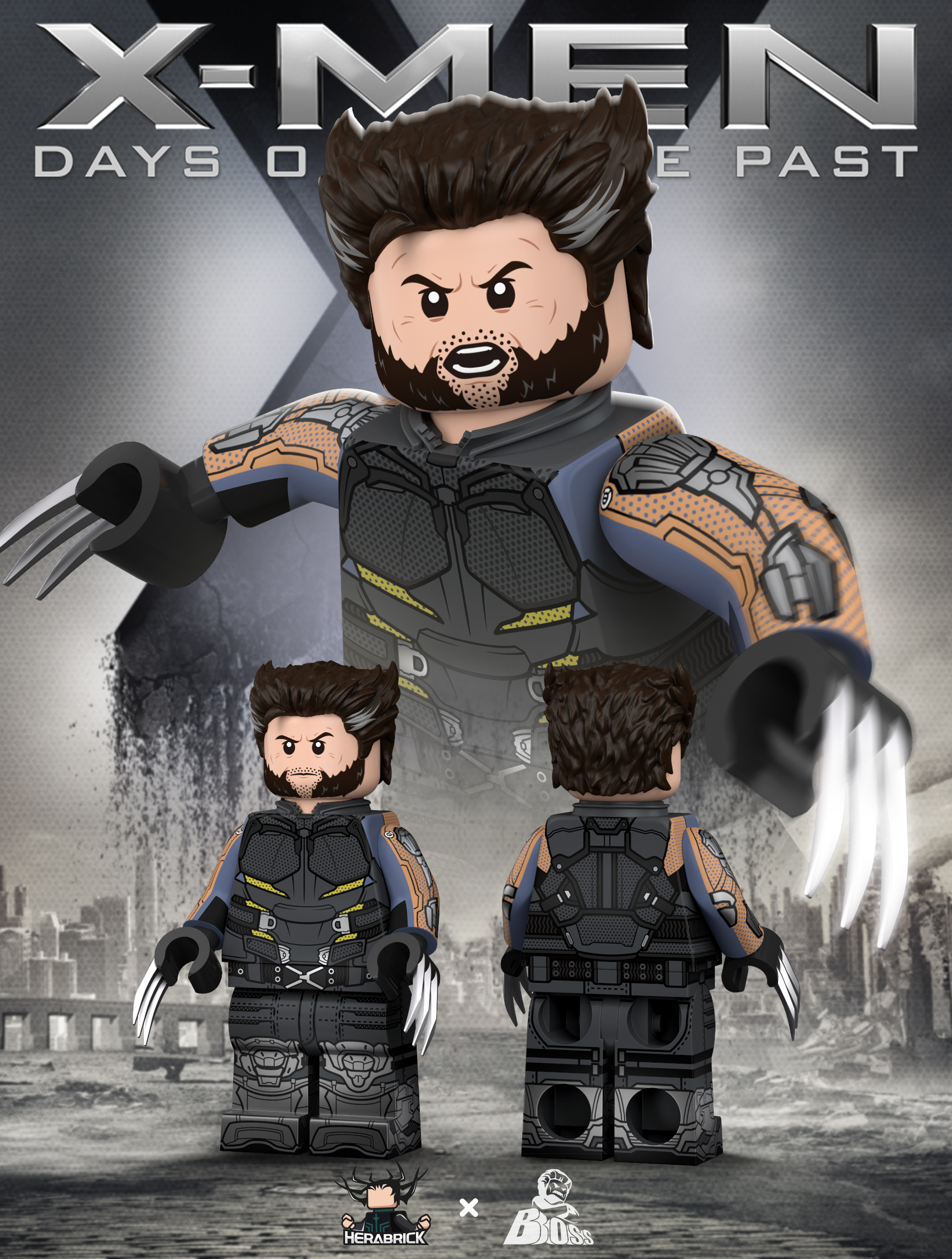 [Boss][Preorder] Days of Future Past - Wolverine [PADprinted]
