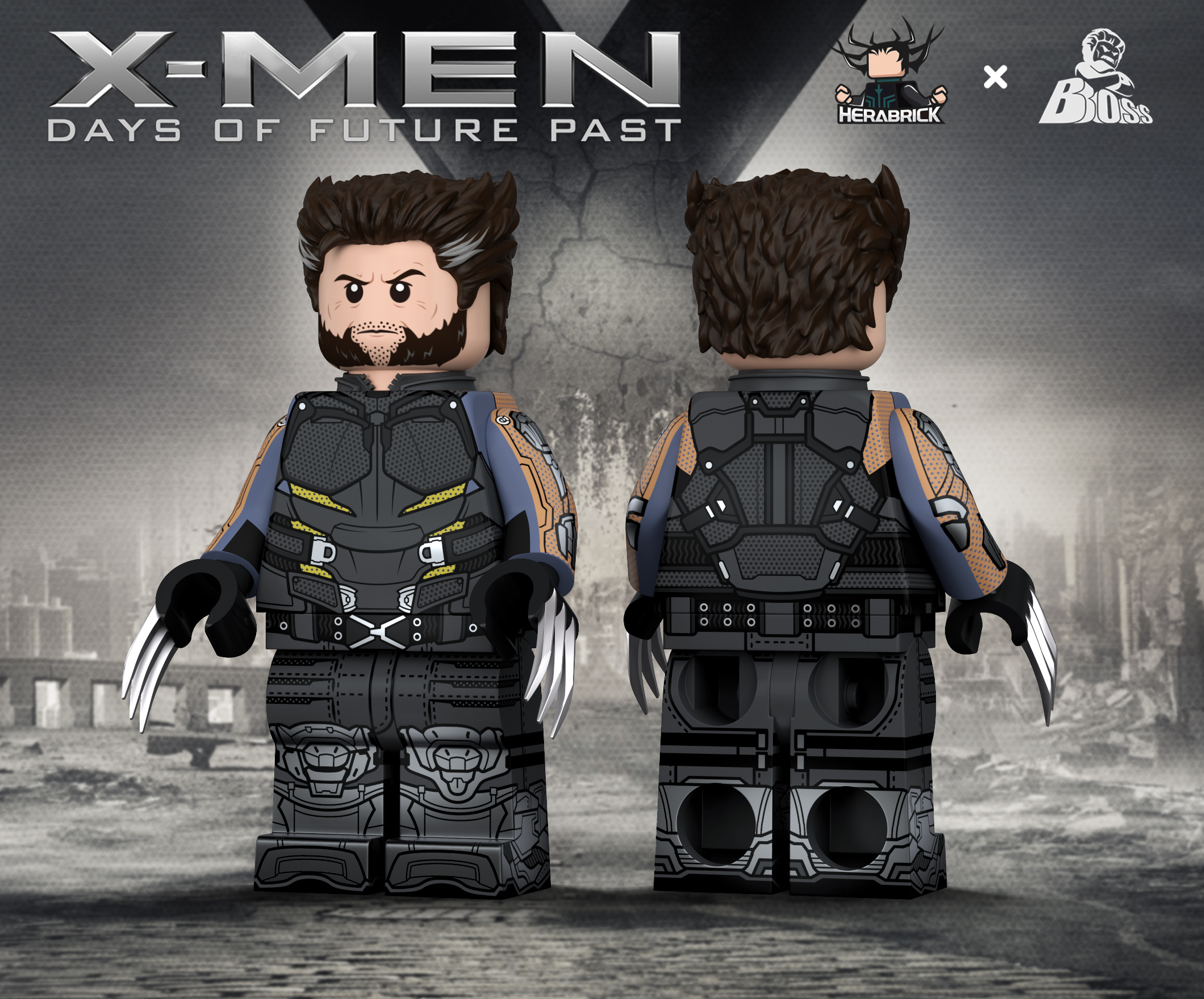 [Boss][Preorder] Days of Future Past - Wolverine [PADprinted]