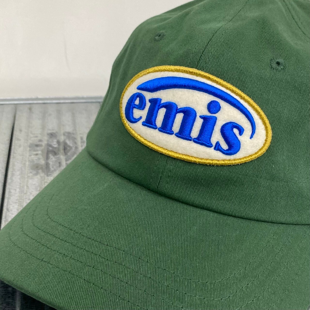 韓國 Emis 新橢圓刺繡棒球帽