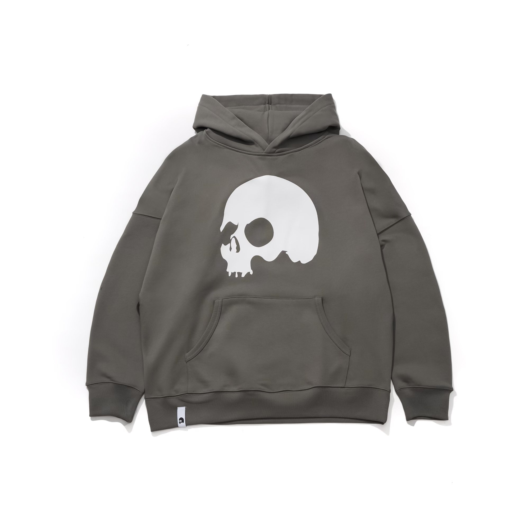 AES AES 25 SKULL LOGO HOODIE