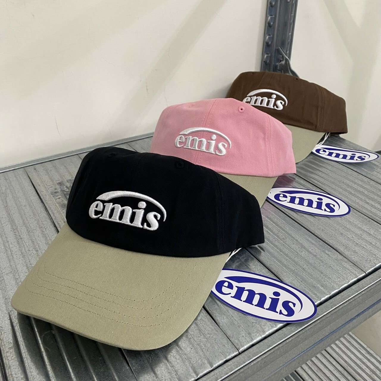 韓國 Emis 新拼色棒球帽