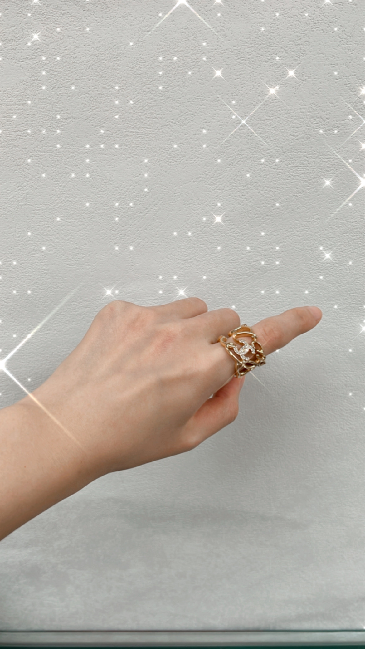 Chanel 24s coco ring (size 52)