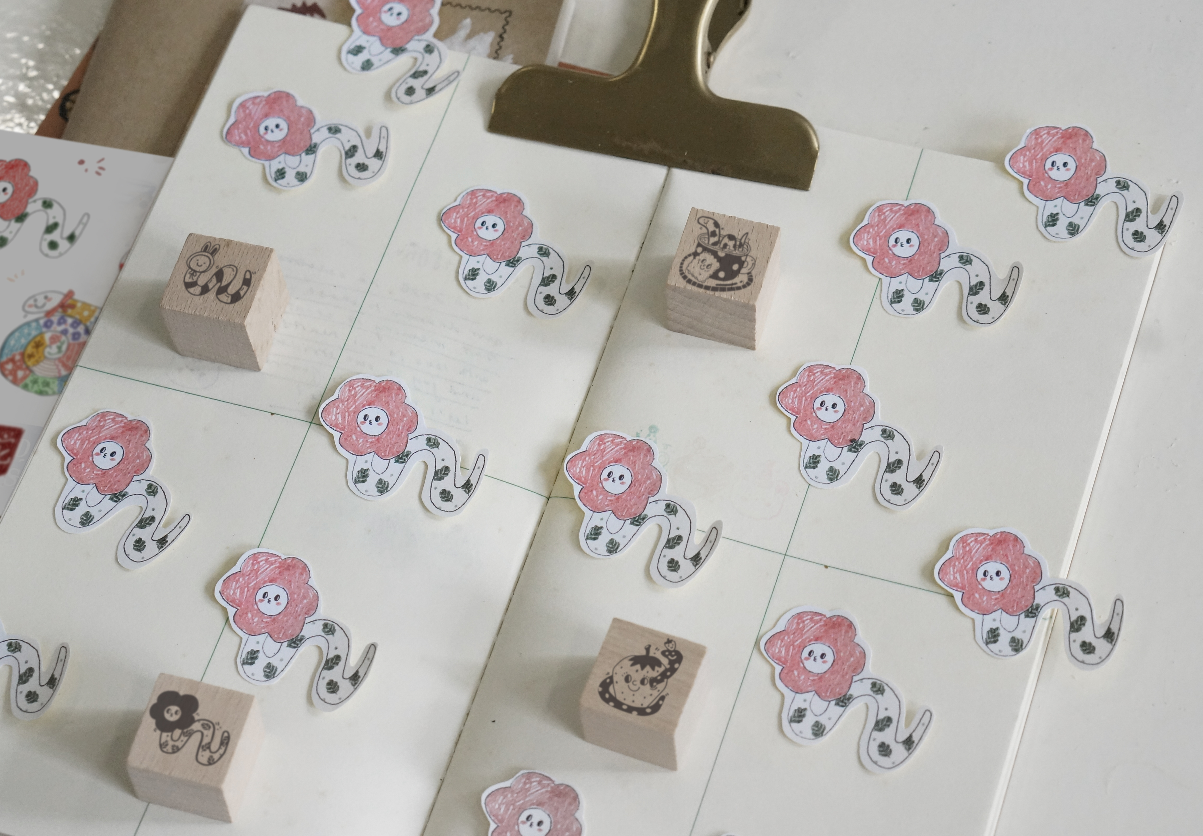 Black Milk Project - Year of Snake - Mini Stamps