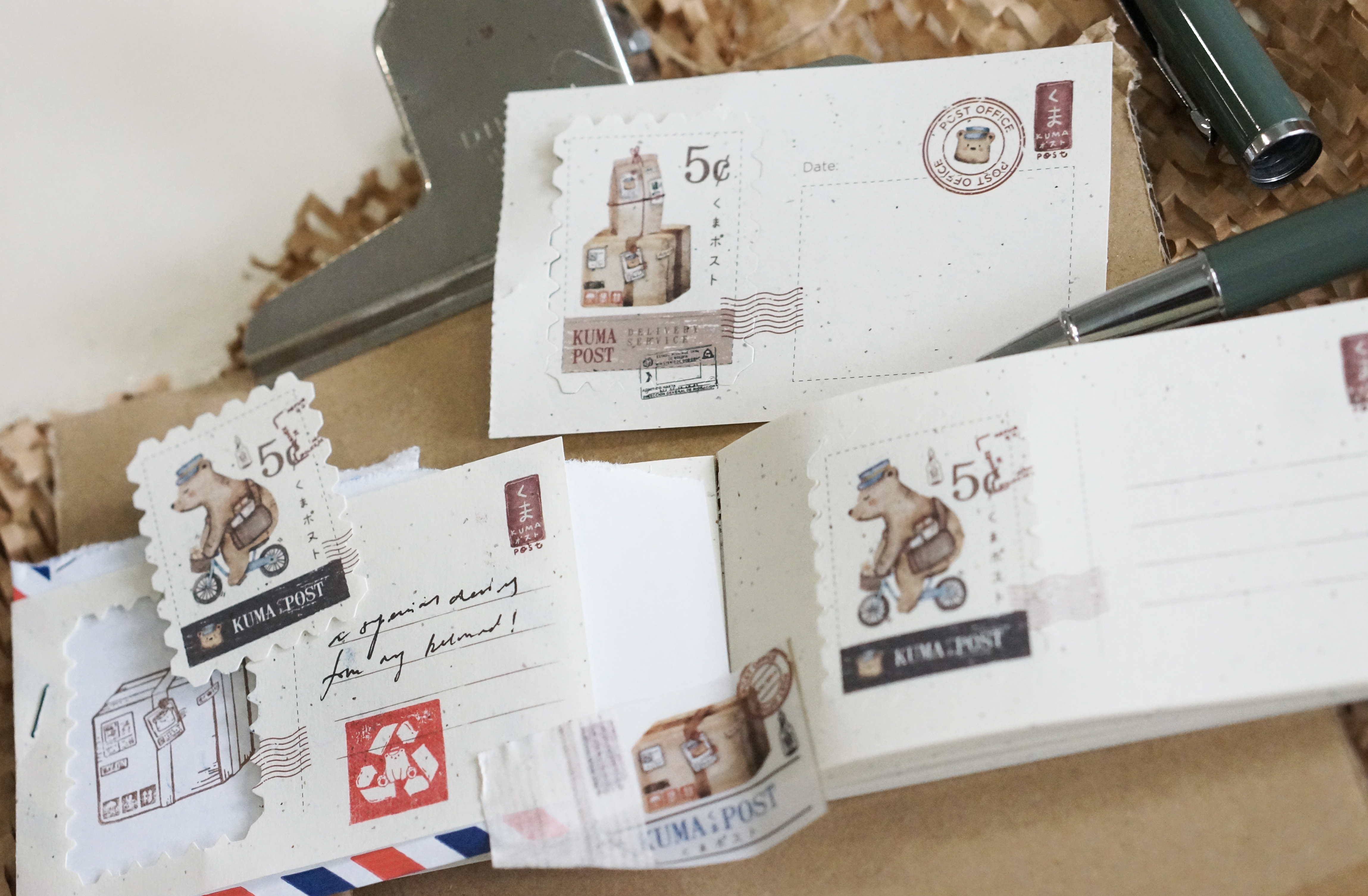 Black Milk Project - Kuma Post - Die Cut Memopad