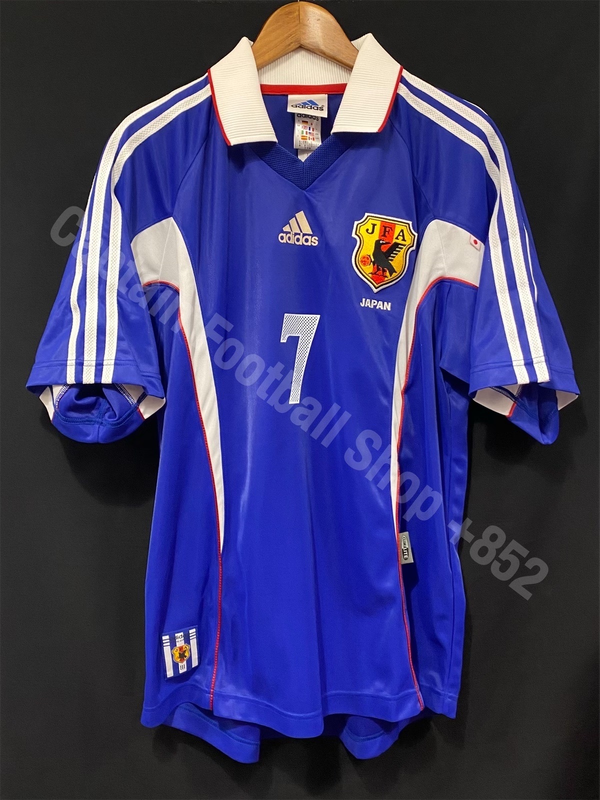 (全新有牌) 日本隊1999-2000 Adidas 主場球衣 #7 NAKATA