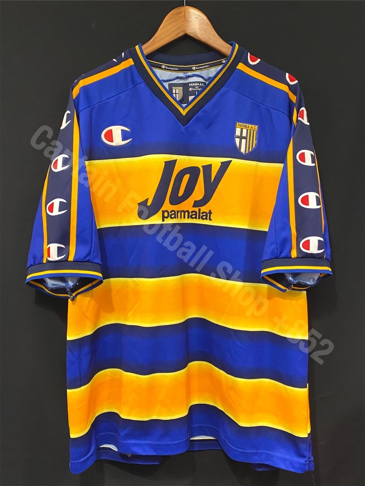 Parma 2001-2002 Champion Home Shirt #10 NAKATA