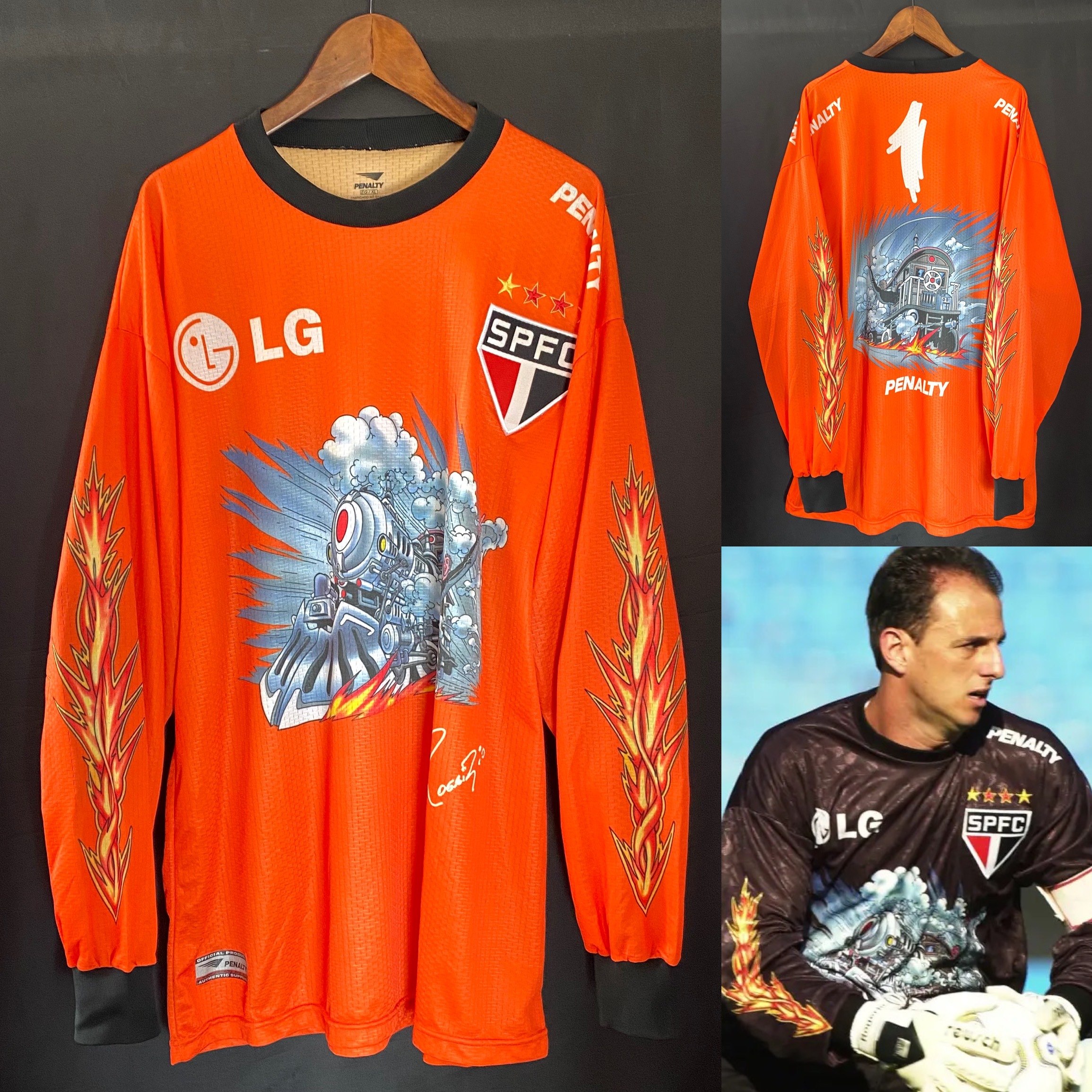 聖保羅 2000 Penalty 特別版龍門球衣 #1 CENI