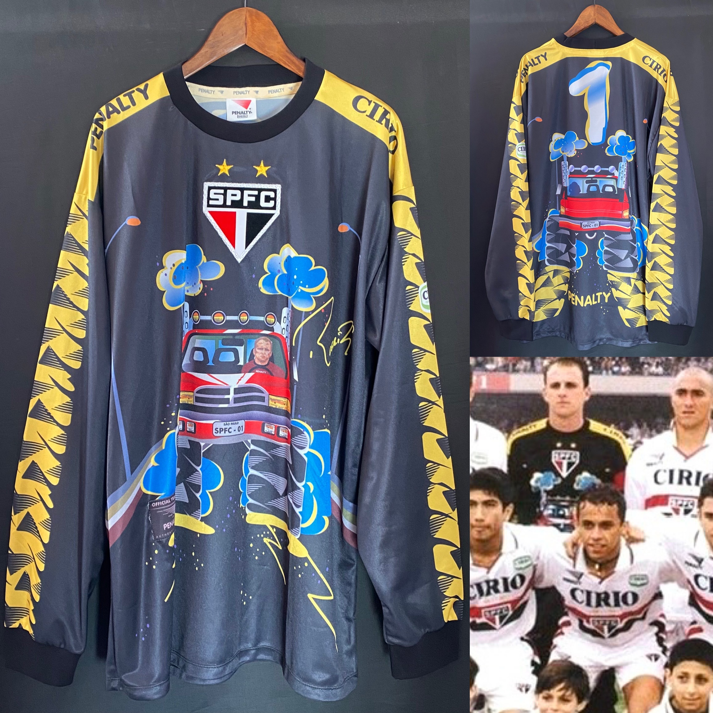 聖保羅 1999 Penalty 特別版龍門球衣 #1 CENI