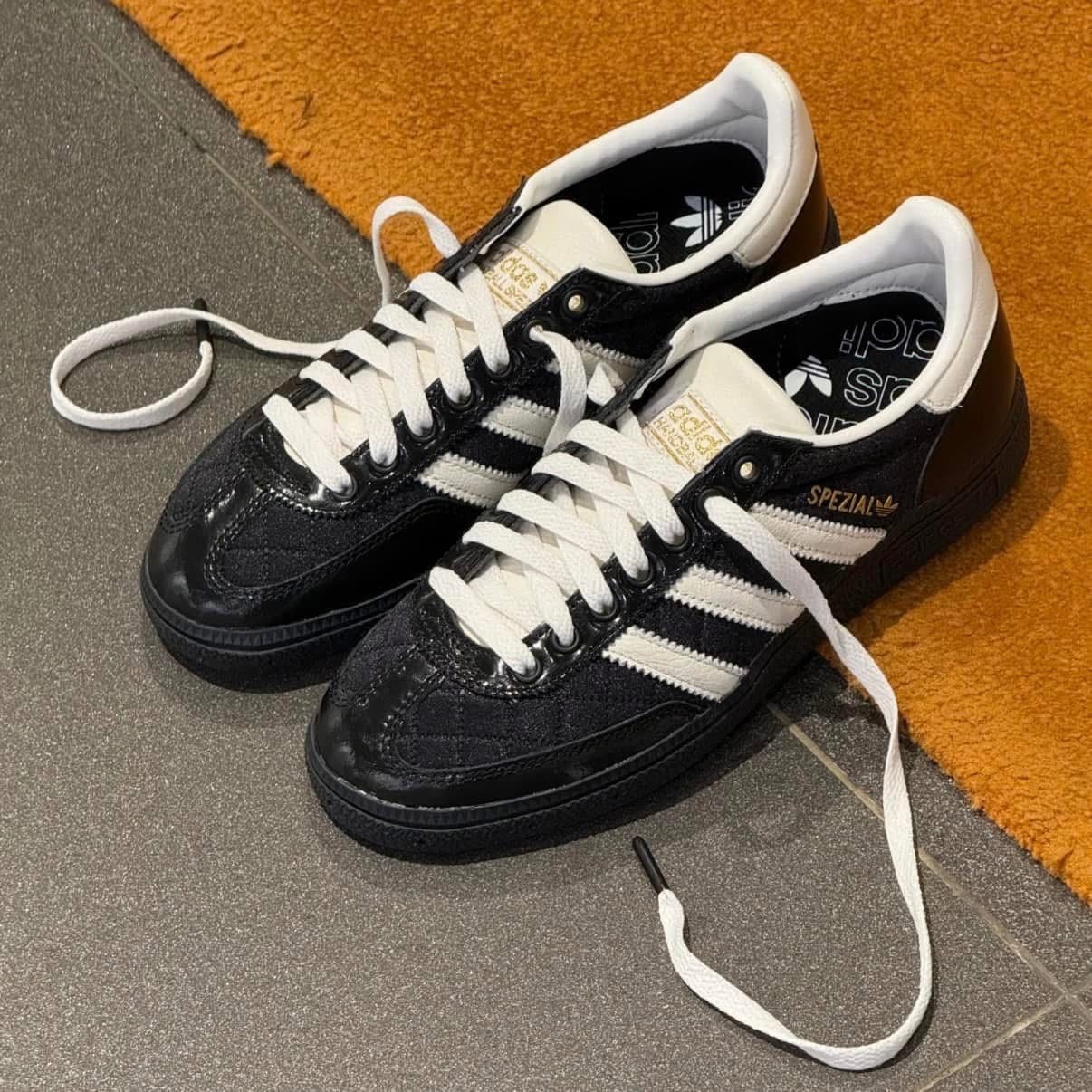 Luxury】Adidas Originals HANDBALL SPEZIAL 男女黑白JP5669
