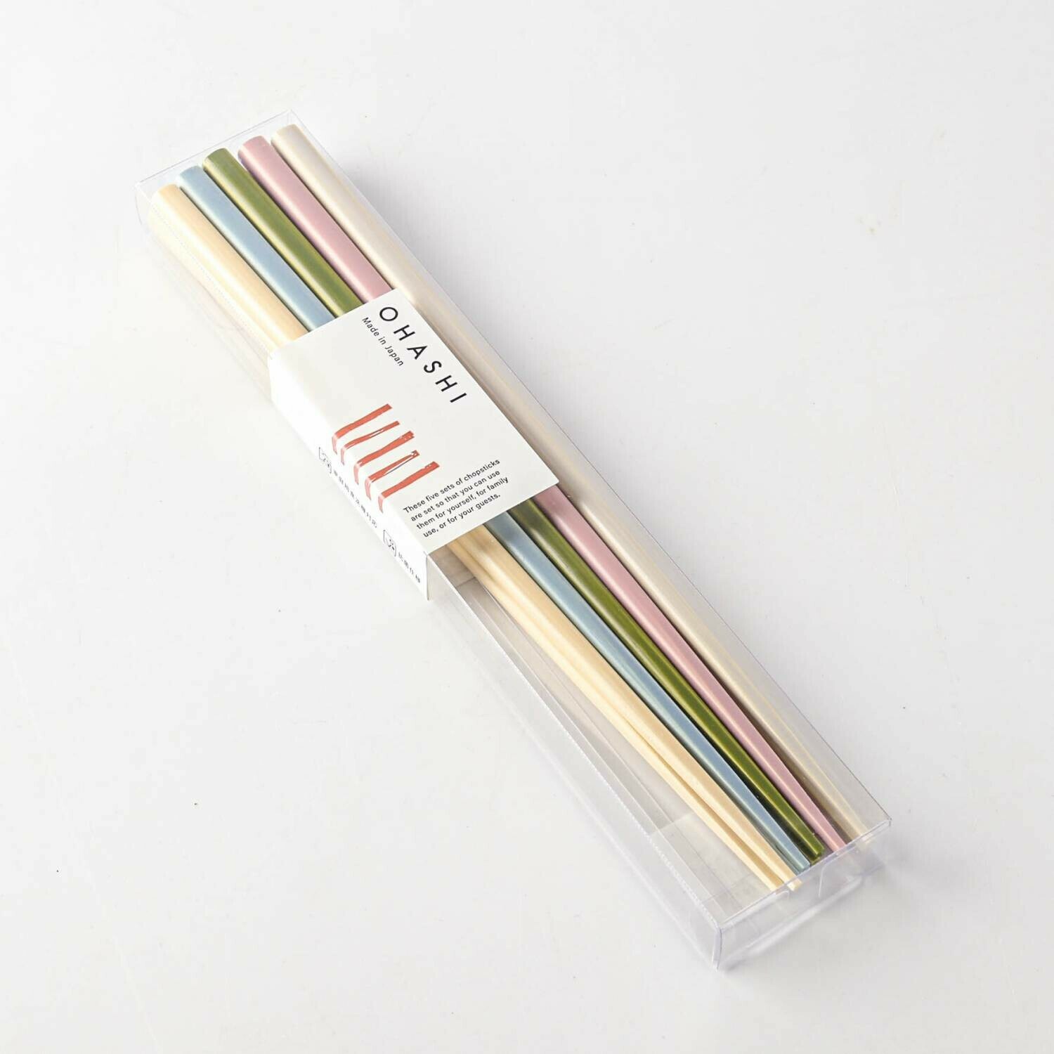 日本抗菌天然竹筷子(5對入)(食洗機OK) (日本製)