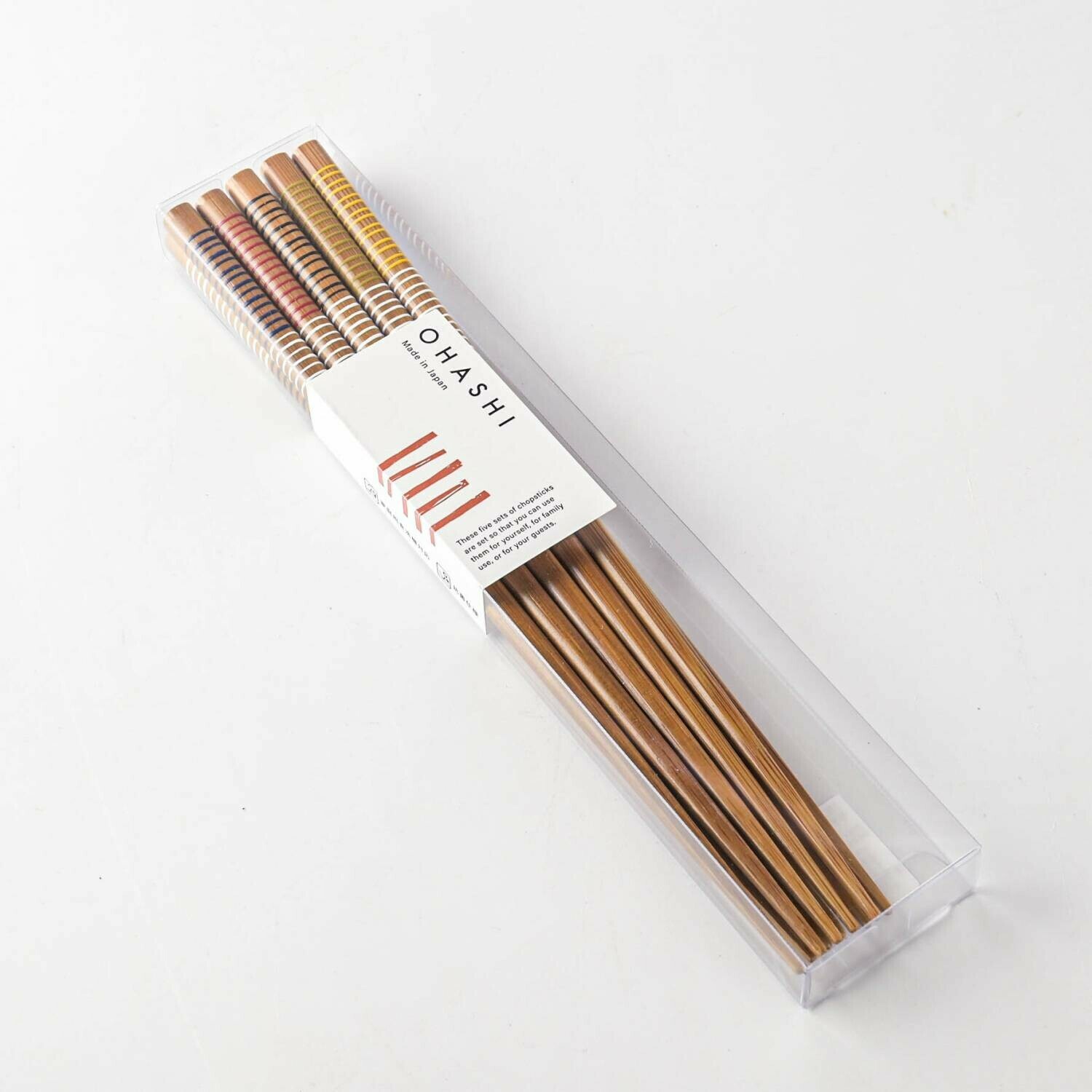 日本抗菌天然竹筷子(5對入)(食洗機OK) (日本製)