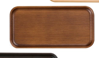 日本NH樹脂纖長托盤24CM (啡色) (日本製)