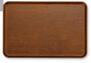 日本NH樹脂纖長托盤36CM (啡色) (日本製)