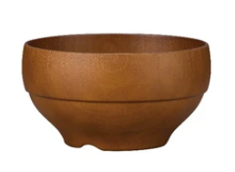 日本NH樹脂纖維高腳碗11.5CM (啡色) (日本製)