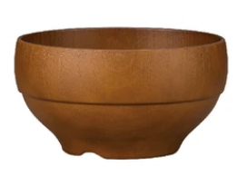 日本NH樹脂纖維高腳碗12.3CM (啡色) (日本製)