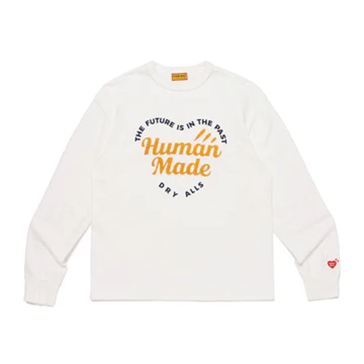 HUMAN MADE 2025 HEART WORDS GRAPHIC LONG TEE - PRE ORDER ITEM (預訂中)