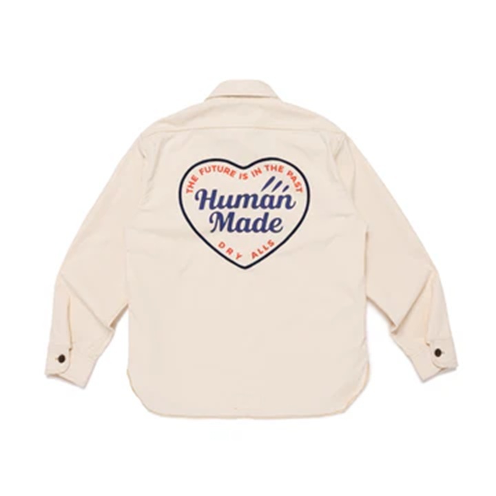 HUMAN MADE 2025 ZIP-UP WORK SHIRT - PRE ORDER ITEM (預訂中)