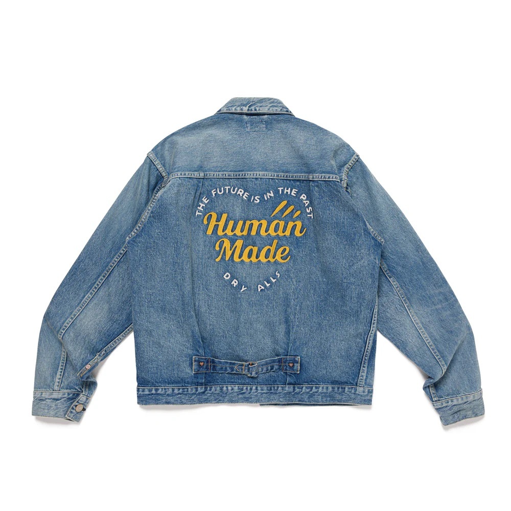 HUMAN MADE 2025 DENIM WORK JACKET FUTURE - PRE ORDER ITEM (預訂中)