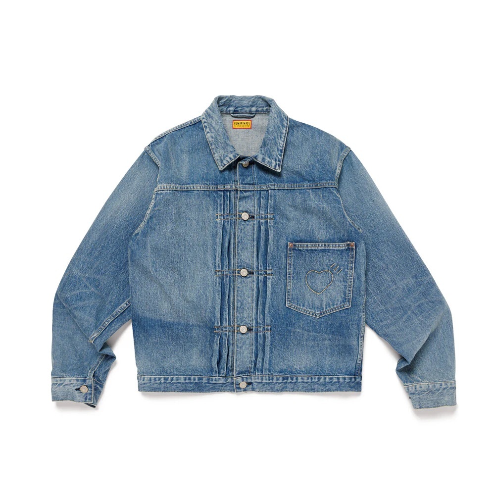 HUMAN MADE 2025 DENIM WORK JACKET FUTURE - PRE ORDER ITEM (預訂中)