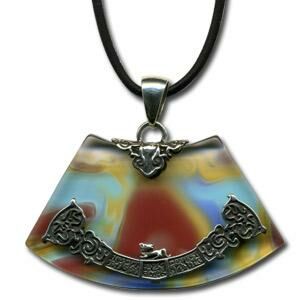 開運古法水晶琉璃銀飾項鍊｜左右逢源 平衡能量迎好運