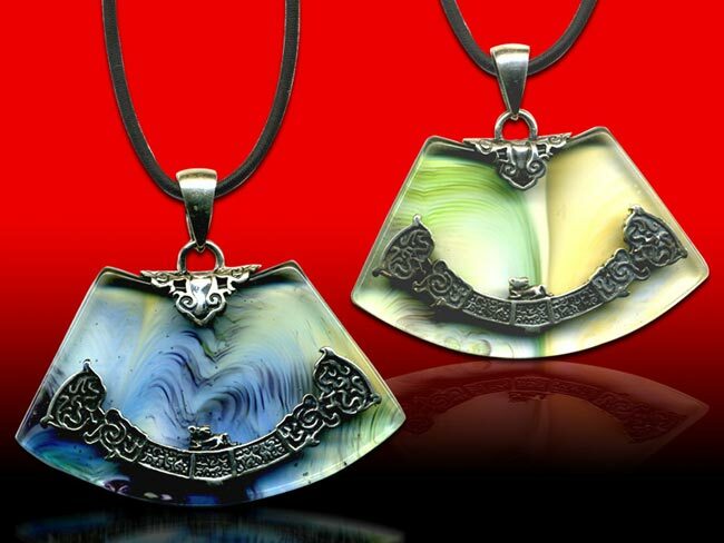 開運古法水晶琉璃銀飾項鍊｜左右逢源 平衡能量迎好運